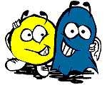 pacman et fantôme